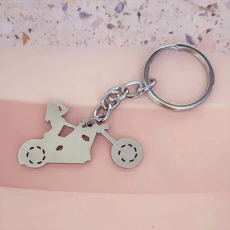 Personalized Bike Keychain Rider Girl Gift Personalized Bike Keychain Rider Girl Gift