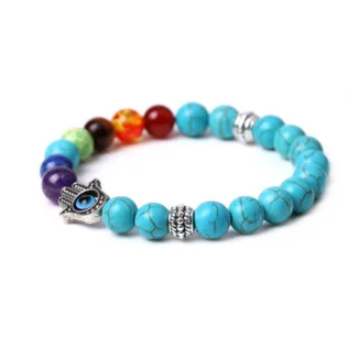 8mm Healing Energy Stone Beads Bracelet Gift