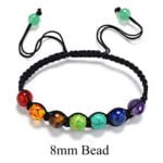 8mm healing energy stone beads Bracelet Gift