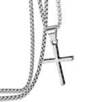 Religious Jesus Cross Bible Prayer Necklace Gift