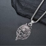 Biker Wolf Biker Men's Necklace Gift