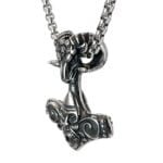 Mythology Ram Thor's Hammer Men Necklace Gift