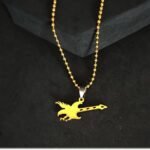 Music Guitar Eagle Charm Necklace Gift