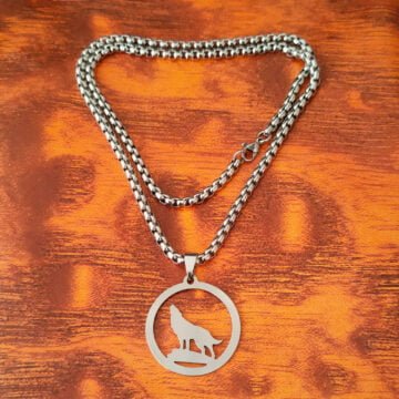 Animal Necklace Gift Silver Stainless Steel Pendant Animal-Necklace-Gift-Silver-Stainless-Steel-Pendant