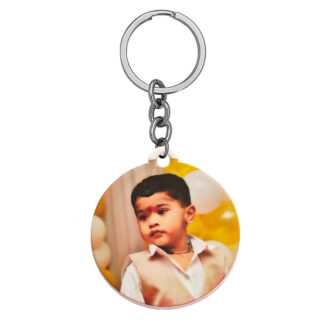 Customized-Photo-Printed-Circle-Keychain-–-Double-Side-Print-Gift-For-Birthday