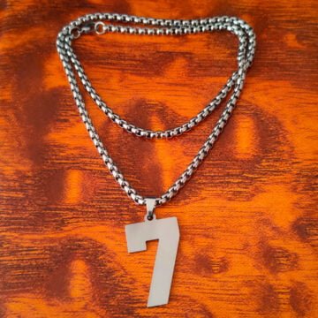 Inspiration Jersey Custom Number Necklace Sport Gift - (7) Inspiration Jersey Custom Number Necklace Sport Gift - (7)