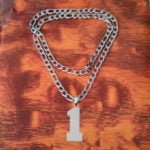 Jersey Number 0-9 Necklace Personalized Stainless Steel Inspiration Initial Pendant Jewelry for Sports Fan Gift 1
