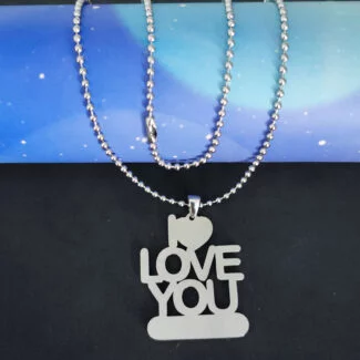 Personalised I Love You Necklace