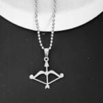 Religious Hindu God Symbol Bow and Arrow Pendant
