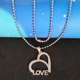 Heart Shape Love Pendant Necklace