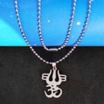 Om Trishul Shivling Necklace Gift