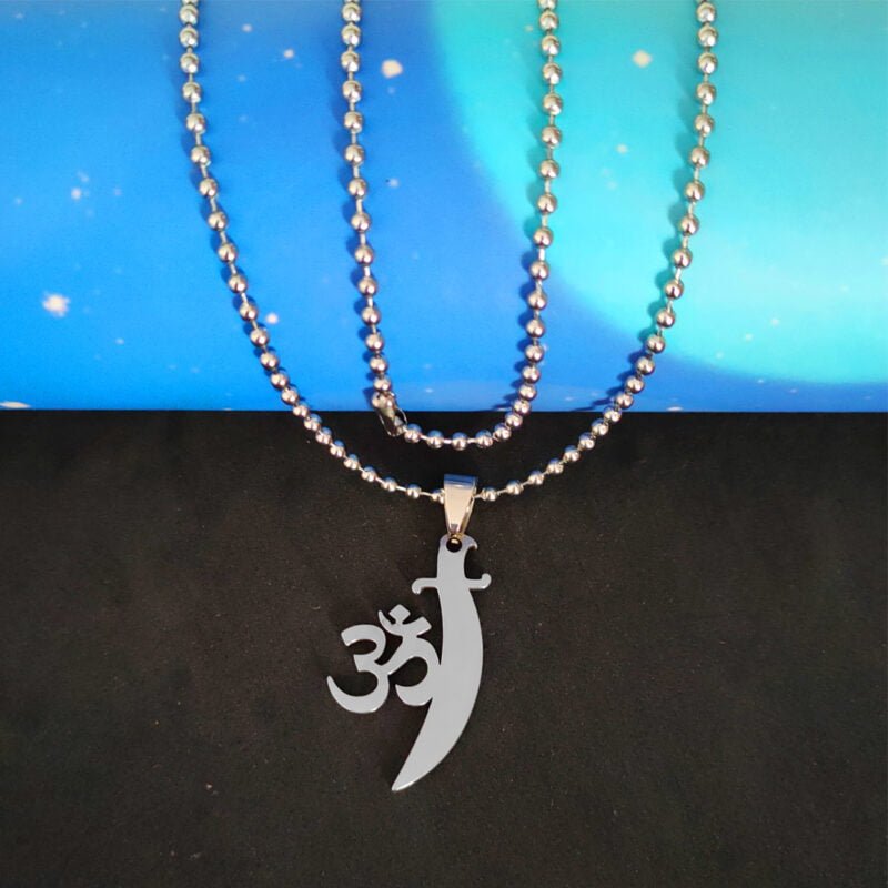 Yoga Om Sword Necklace Gift