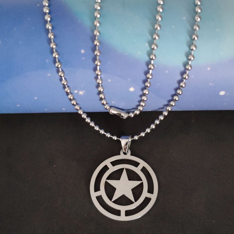 Star Round Shape Necklace Gift