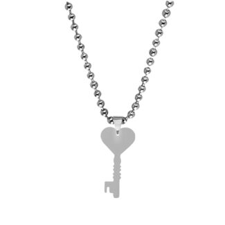 Sterling Silver Key Necklace Gift