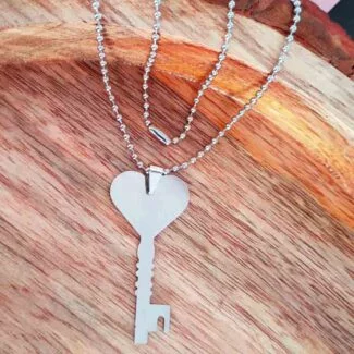Fancy Key Necklace