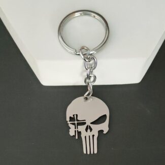 Punisher Skull Keychain Gift