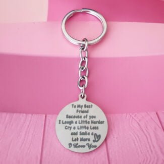 Friendship Gift Best Friend Keychain