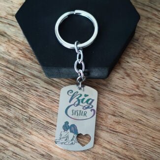 Big Sister Family Premium Quality Keychain