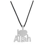 I Love Allah Islamic Muslim Jewelry Gift