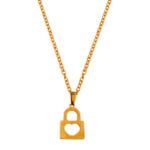 heart lock necklace