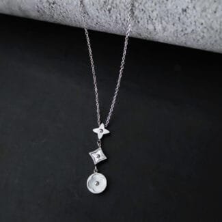 Leaf Shape Necklace Gift For Girls
