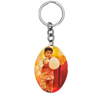 Personalized Photo Print Keychain Gift for Girl Boys And Unisex