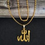 Allah Prayer Muslim Ialamic Necklace Gift