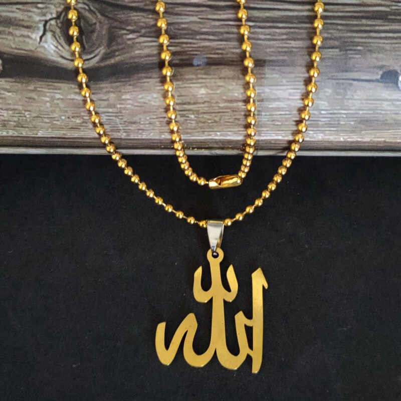 Allah Prayer Muslim Ialamic Necklace Gift