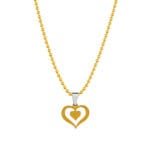 Double Heart For Couples Necklace Gift