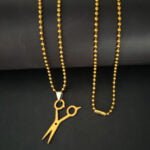 Scissors Charm Necklace Gift