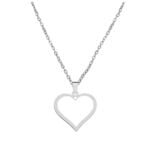 Open Heart Necklace Gift