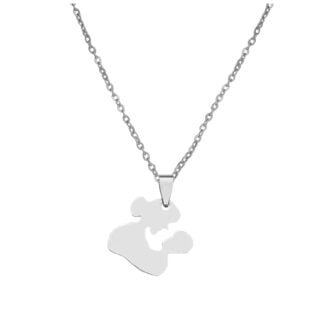 Mother and Child Necklace Gift