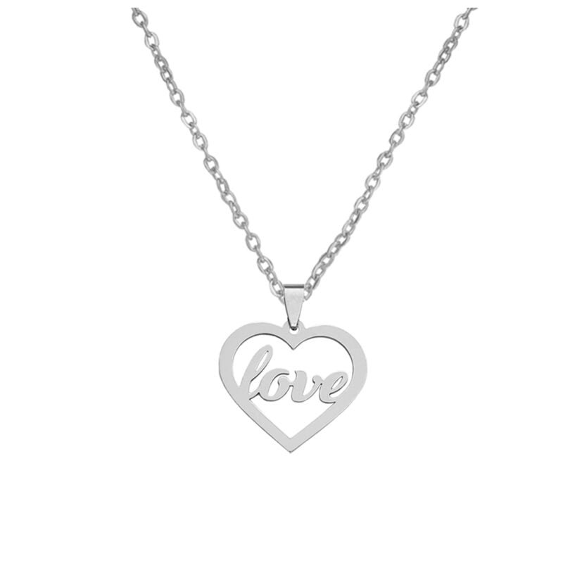 Heart Love Necklace Gift