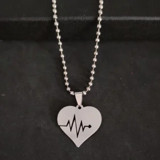Heart Beat Lifeline Locket Gift