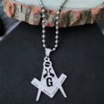 Stain Masonic G Freemason Necklace Gift