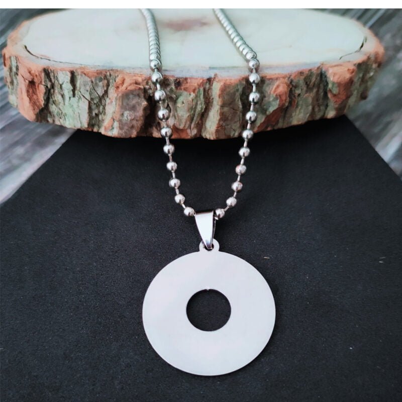 Hollow Circle Necklace Gift Hollow Circle Necklace Gift