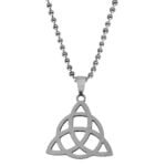 Trinity Knot Charm Necklace Gift