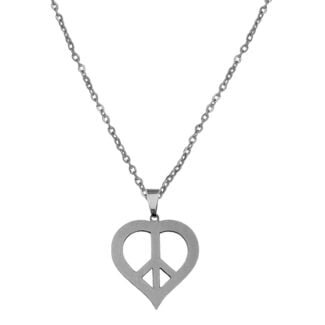 Peace Sign Symbol Necklace Gift