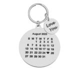 Personalised Calendar Keychain Gift
