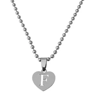 Initial A Alphabet Necklace Gift