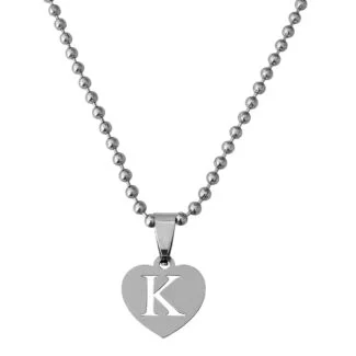 Initial K Alphabet Pendant Gift