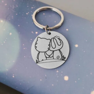 Baby I Promise That Keychain Gift