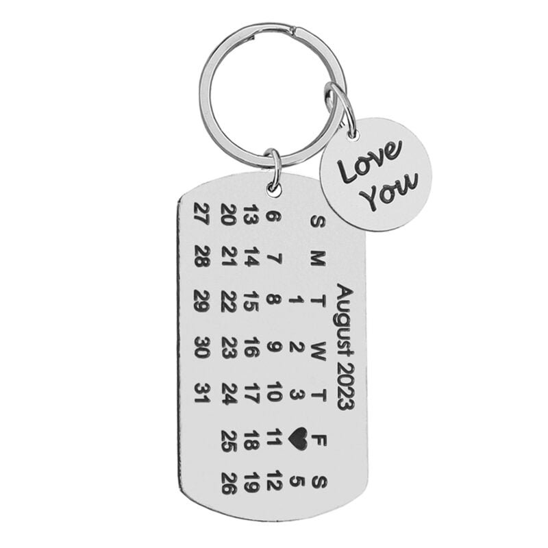 Calendar Keychain Gift Calendar Keychain Gift