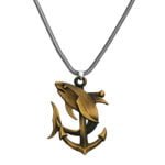 Anchor Dolphin Sea-life Pendant Gift