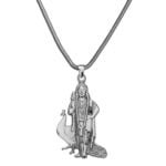 Lord Murugan Kartikeya And Peocock Pendant Gift