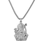 God Shree Ram Snake Chain Pendant Gift