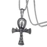 Ancient Ankh Jesus Cross Necklace Gift