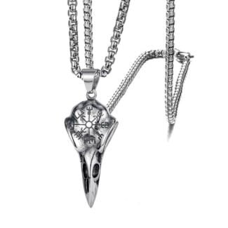 Gothic Crow Eagle Necklace Gift