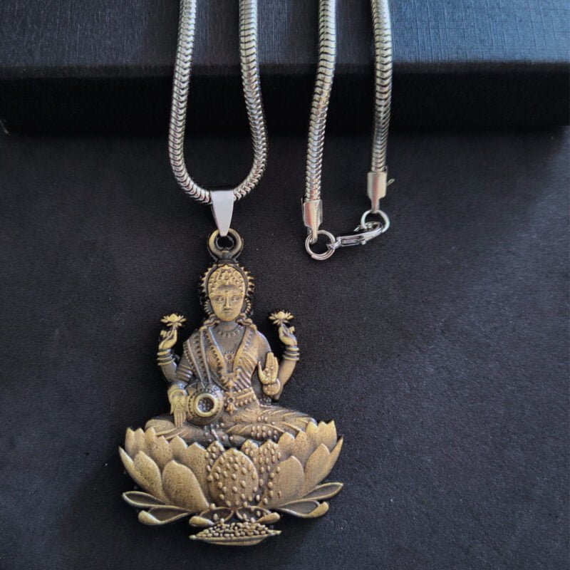 Goddess of Love Prosperity Mahalaxmi Druga Locket Gift Goddess of Love Prosperity Mahalaxmi Druga Locket Gift