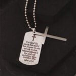 For God So Loved The World Necklace Gift